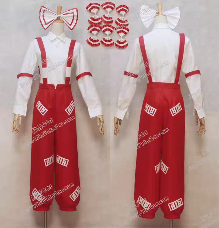 Костюм для косплея Fujiwara no – обзор и цена Anime Cosplay Jumpsuit